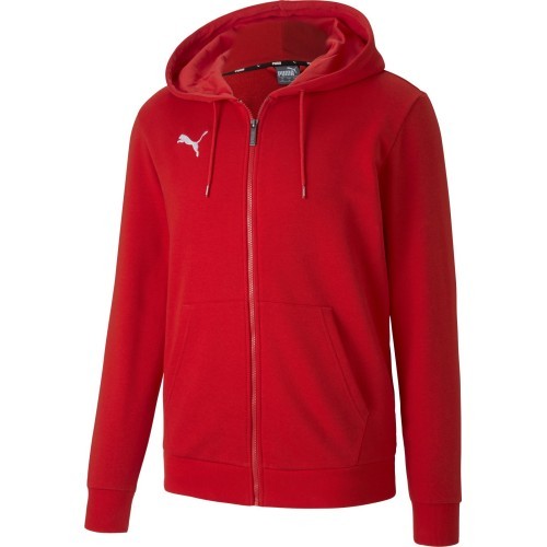 Puma мужская толстовка TeamGoal 23 Casuals Hooded Red 656708 01
