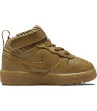 Nike Court Borough Mid 2 Kids' Shoes Brown CD7784 701