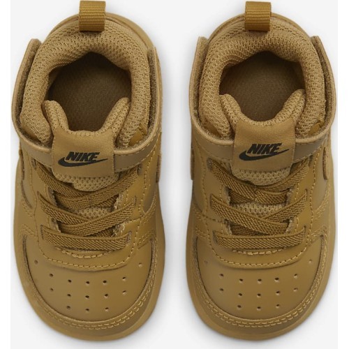 Детская обувь Nike Court Borough Mid 2 коричневая CD7784 701