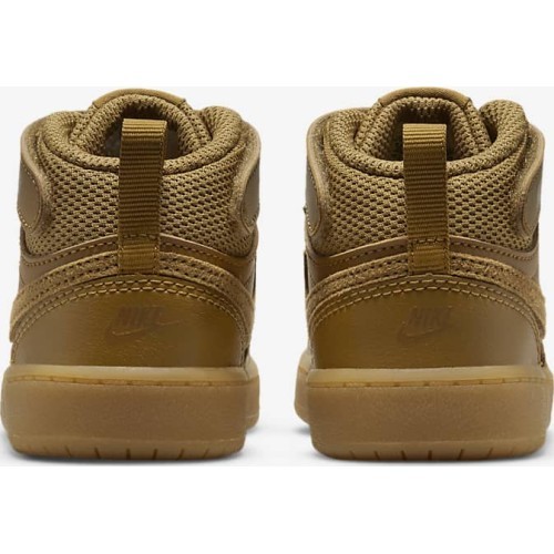 Nike Court Borough Mid 2 Kids' Shoes Brown CD7784 701