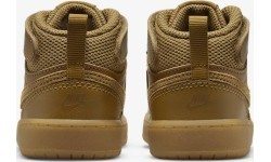 Детская обувь Nike Court Borough Mid 2 коричневая CD7784 701
