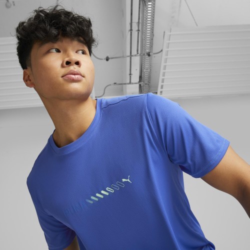 Мужская футболка Puma Run Favorite Tee Royal Blue 523387 92
