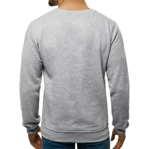 J.Style Džemperis Vyrams Fleece Light Grey 68B2001-2