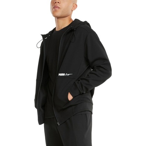 Puma Rad Cal Full-Zip Hoodie Men's Black