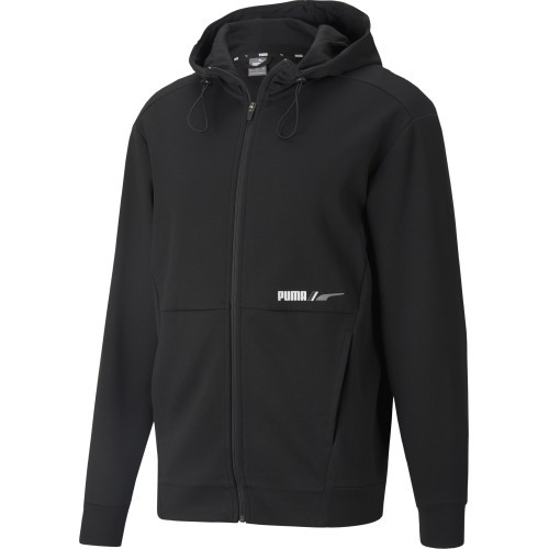 Мужская толстовка Puma Rad Cal Fz с капюшоном, черная