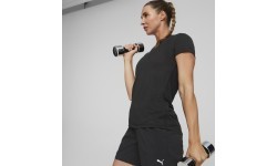 Puma Women's Training Top Train All Day Tee Black 522344 01