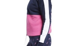 Reebok Džemperis Moterims Te Linear Logo Ft F Blue Pink FU2205