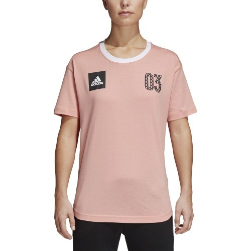 Блузка Adidas Number 03 Pink Black CV4581
