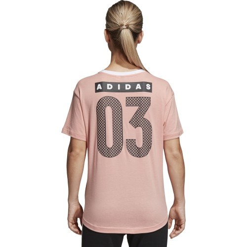 Adidas Palaidinė Number 03 Pink Black CV4581
