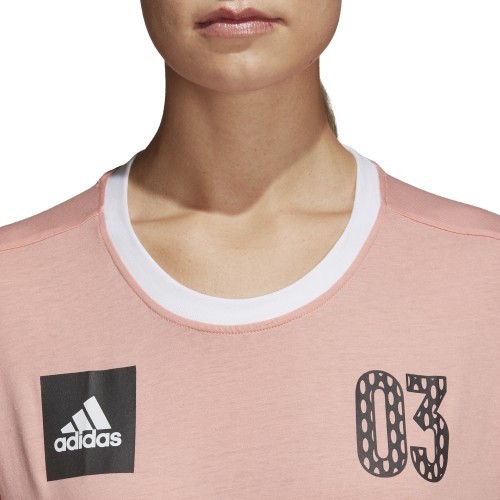 Adidas Number 03 blouse Pink Black CV4581