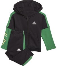 Adidas I Bold 49 Set Kids Tracksuit Black Green GM8945