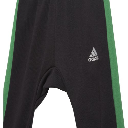 Adidas I Bold 49 Set Kids Tracksuit Black Green GM8945