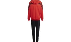 Adidas B Cotton TS tracksuit for teens, black/red, HF4509