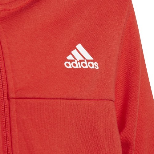 Adidas B Cotton TS tracksuit for teens, black/red, HF4509