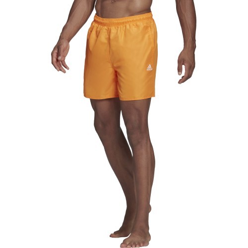 Adidas Solid CLX Short SL Men's Swim Shorts Orange HA0375
