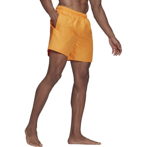 Adidas Solid CLX Short SL Men's Swim Shorts Orange HA0375