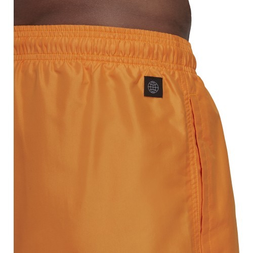 Adidas Solid CLX Short SL Men's Swim Shorts Orange HA0375