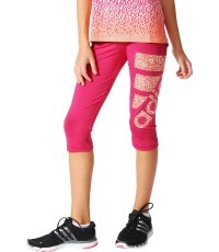 Adidas Junior Shorts Wardrobe 3/4 Logo Tight AK2168