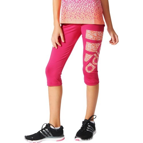 Бриджи для подростков Adidas Wardrobe 3/4 Logo Tight AK2168