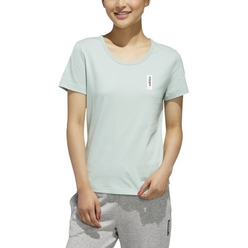Футболка Adidas W BB, зелёная