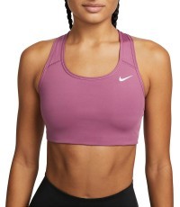 Женский спортивный бюстгальтер Nike Swoosh Bra Non Pad Purple BV3630 507