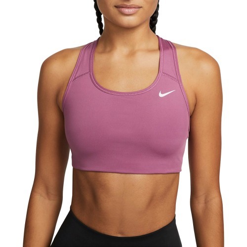 Nike Women's Sports Bra Swoosh Bra Non Pad Purple BV3630 507