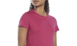 Reebok Wor Comm Cotton Tee Women's Top Pink HI6913