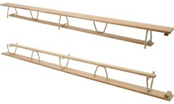 Gymnastics Bench Coma-Sport With Metal Legs