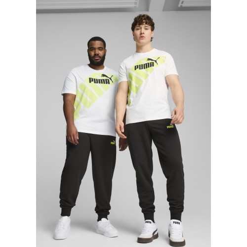 Puma Men's Sports Pants Ess+ 2 Col Logo Pants Black 586768 59
