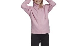Adidas YG ID Sta FZ Teen Sweatshirt Pink DV0298