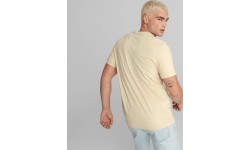 Puma Cotton Men's T-Shirt Ess Logo Tee Cream 586667 85