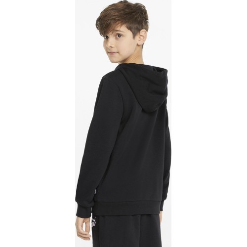 Puma Power Logo Hoodie for Teens, Black 847297 01