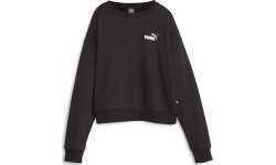 Puma Ess+ Relaxed Crew FL Women's Sweatshirt Black 676801 01