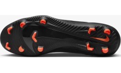 Мужские футбольные бутсы Nike Phantom GX Club FG/MG, чёрно-оранжевые, DD9483 010