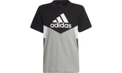 Adidas B Cb T Ess Juniors' T-shirt Black Grey HA4025