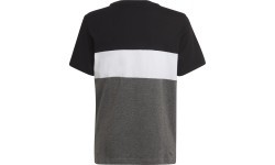 Футболка подростковая Adidas B Cb T Ess черно-серая HA4025