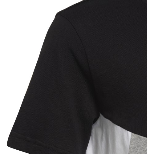 Adidas B Cb T Ess Juniors' T-shirt Black Grey HA4025