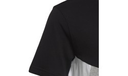 Футболка подростковая Adidas B Cb T Ess черно-серая HA4025