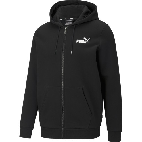Puma Men's Sweatshirt Ess Small Logo FZ Black 586702 01