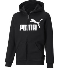 Puma толстовка для подростков Ess Big Logo FZ Black 586967 01