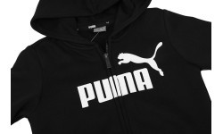 Puma толстовка для подростков Ess Big Logo FZ Black 586967 01