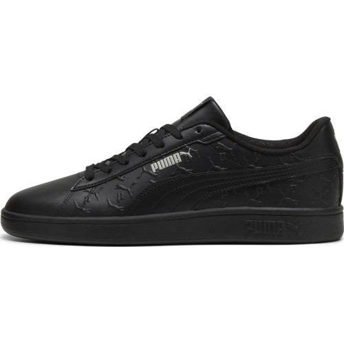 Мужская обувь Puma Smash 3.0 Superlogo чёрная 395090 01