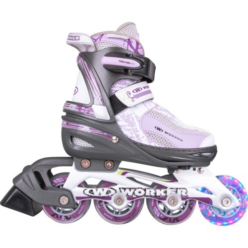 Rollerblades WORKER Perleta LED - with Light-Up Wheels