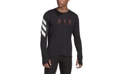 Мужская футболка Adidas Conf Gfx Ls, чёрная