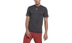 Мужская футболка Reebok Wor Melange Tee, серая H46641