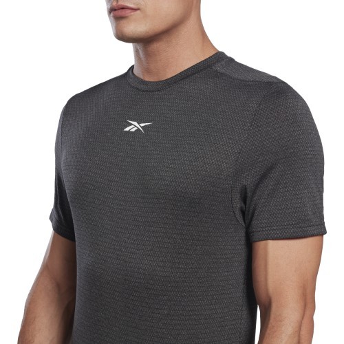 Мужская футболка Reebok Wor Melange Tee, серая H46641