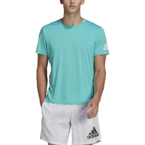 Adidas мужская футболка Run Tee, мятная, HB7475