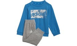 Adidas Sportinis Kostiumas Vaikams I Lin Ft Jog Grey Blue HF1910