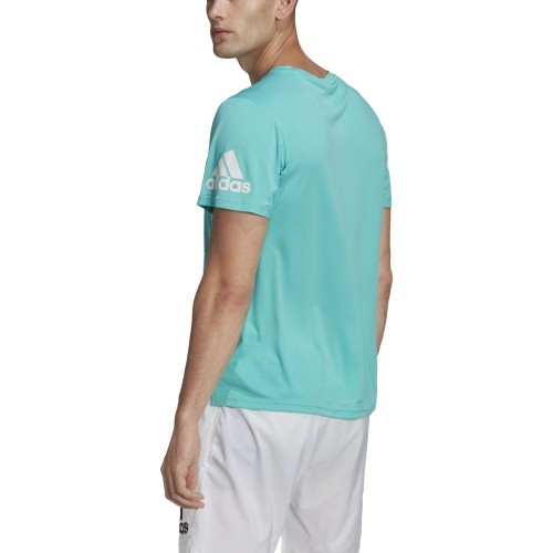 Adidas мужская футболка Run Tee, мятная, HB7475
