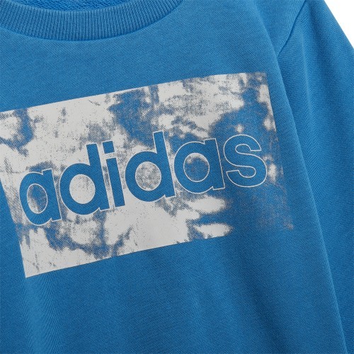 Adidas Sportinis Kostiumas Vaikams I Lin Ft Jog Grey Blue HF1910